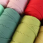Cord Cord Macrame Cord 3mm Crochet Yarn Handmade Macrame Cord Extra Soft For Crocheting