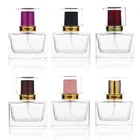 Perfume Bottle Perfume Factory Price Custom Made 50ml Square Spray Glass Crystal Perfume Bottle
