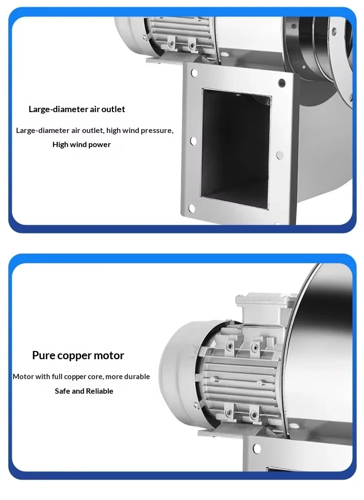 Centrifugal Induced Draft Fan, YN5-47, Stainless, Steel - detail 28