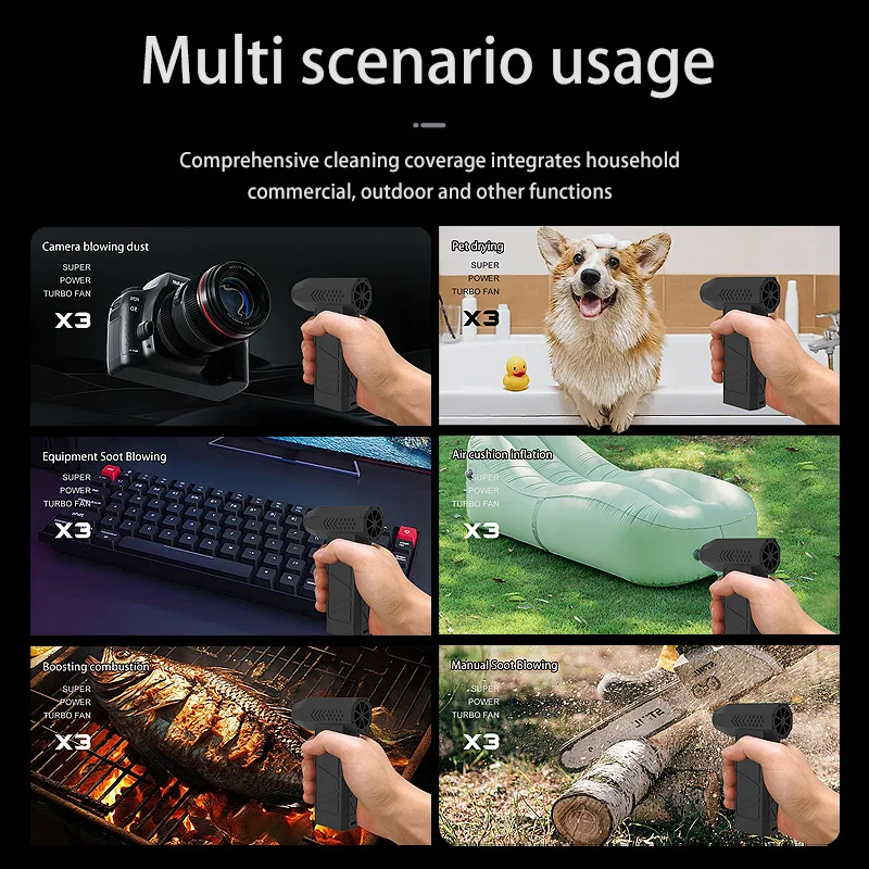 Mini Fan, X3, Portable, DIY - detail 10