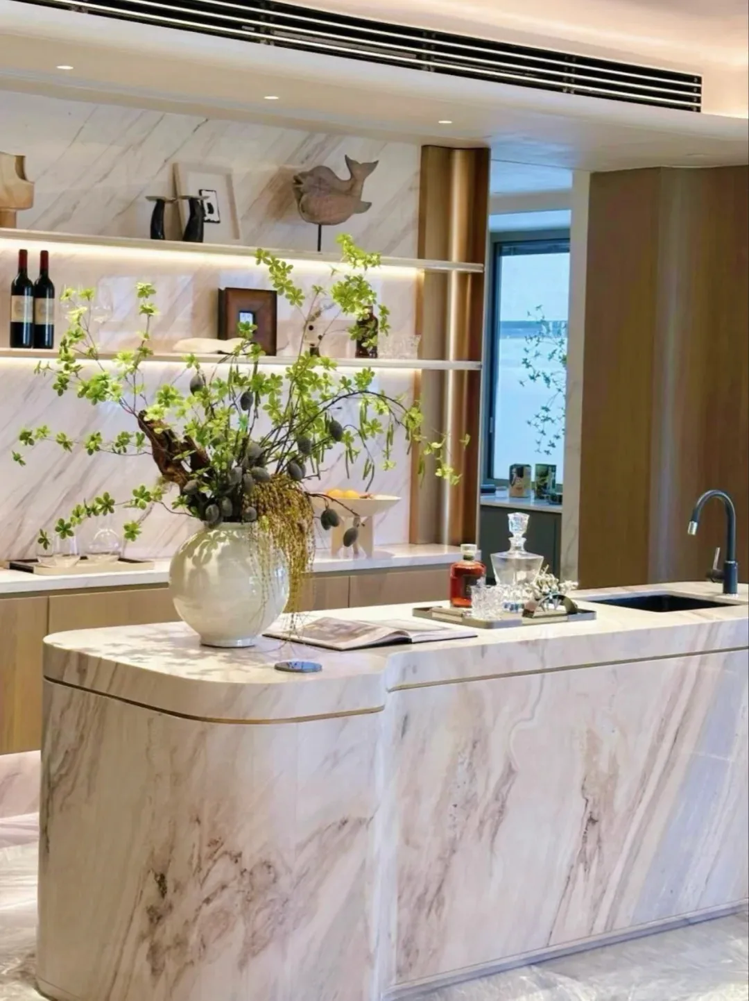 product palissandro white marble countertop luxury natural marble countertops vanity tops table tops design for hotel reception desk-5