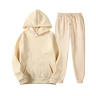 Logo Hoodies Wholesale Custom Logo Blank Running Tracksuits 2 Piece Hoodies Set Jogger Men Sweat Suits