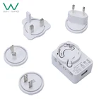 Chargers Plug Us USB Charger 5V 2A Interchangeable Plug USB Power Adapter For Portable Devices