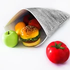 China Disposable Bag Custom Print China Selling Disposable Aluminum Foil Insulated Cool Bag Thermal Bag