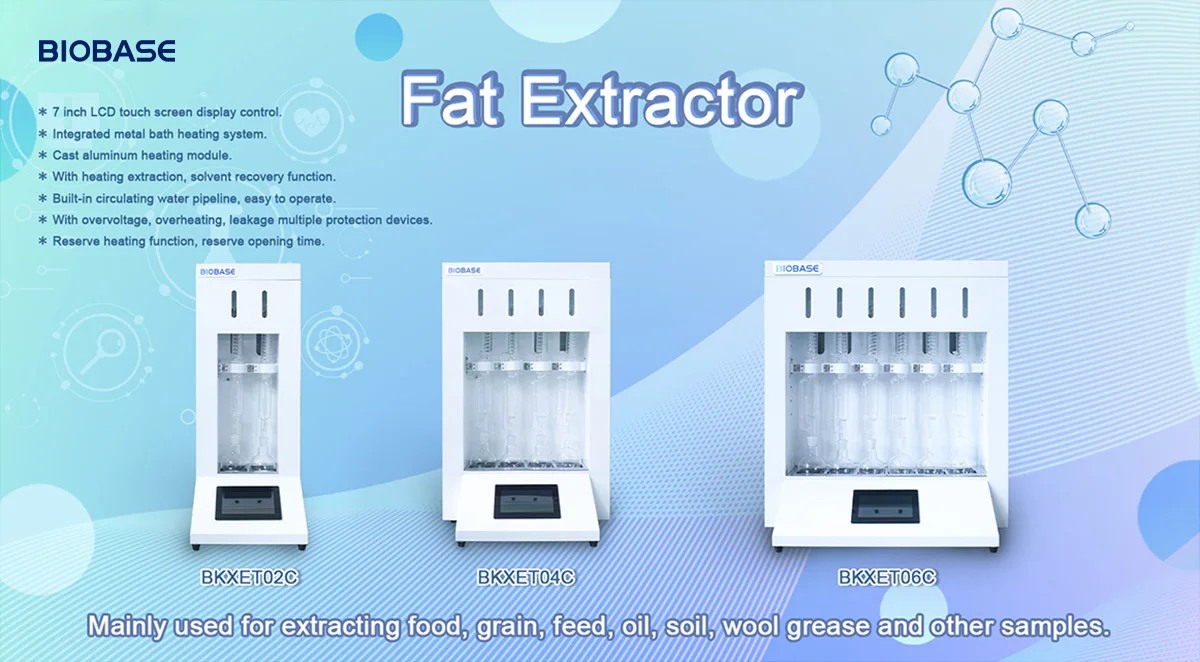 Biobase Samples Automatic Soxhlet Fat Analyzer Extraction Apparatus