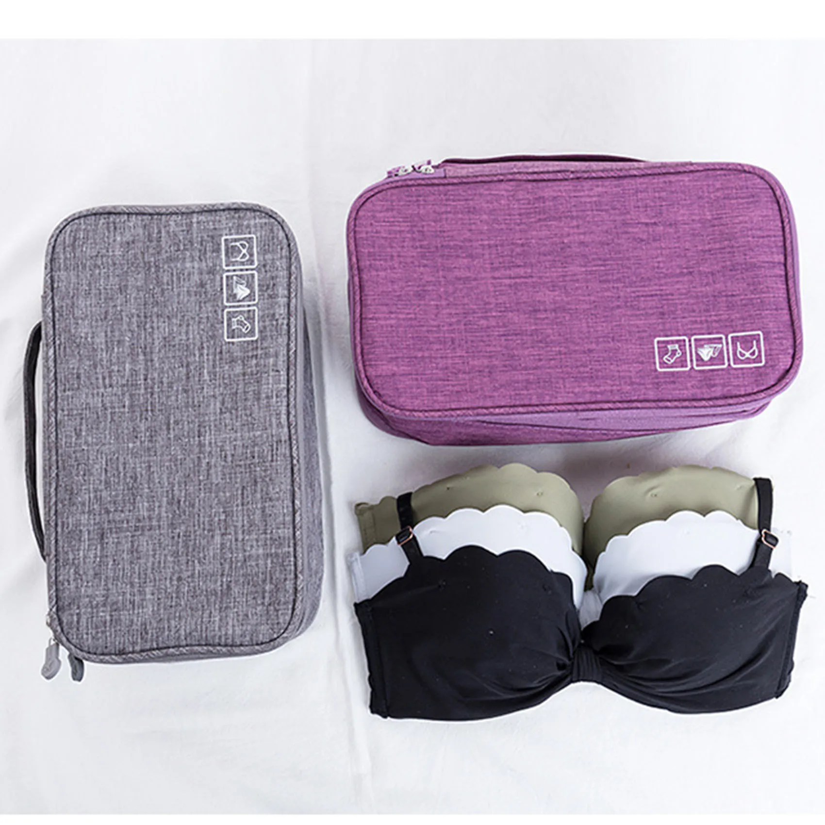 2023 Travel underwear storage Bag for Women toiletry Bag Shower Organizer Kit Cosmetics travel bag