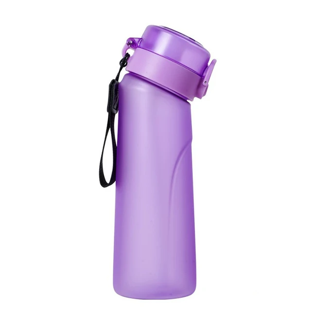 650ML Tritan Plastic Sport Water Bottle Fast Flow Motivational Gym Plastic Water Bottle
