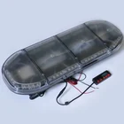 Transparent Bar Customize 33" 84cm 56LED 1W 2W 3W Emergency Warning Transparent Cover Car Roof Light Bar