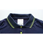 Short Polo Work Shirts Short Sleeve Security Polo Anti-Microbial Navy Blue Work Reflective T Shirts