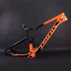 Bicycle Frame TRIFOX 2021 New Bicycle Frame 165mm Rear Shock Carbon Full Suspension Bike Frame