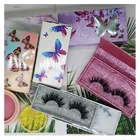 Eyelashes Eye 25mm 5d Mink Eyelashes Real 25mm Mink Eyelashes Individuals Faux Mink 5d Eye Corner Lashes