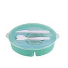 Food Food 4PK Portable Custom School Children Adult Food Box Set Eco Friendly Plastic Kid Lunch Box