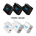 Iphone Wholesale For Apple IPhone 12 PD QC 38W Fast Charging Adapter For Iphone 12 Charger Data Usb Cable