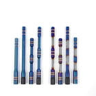 Car Baking Blue Antenna Refitting Accessories Roof Decoration Personality General Ornament Metal Antenna