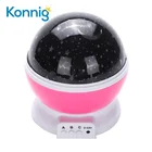 Wholesale Custom Rotating Starry Sky Projection Light 36v Led Night Lamp With Usb Cable 3 Colors Optional