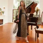 Dress 2021Wholesale High Quality Elegant Fashion Evening Formal Muslim Women Prom Dress
