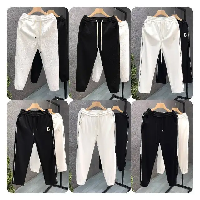 Autumn And Winter High Quality Oversized Fleece Men'S Long Pants Men Soft Sports Jogger Pants Mens Casual Fleece Sweatpants