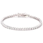 Silver Bracelet Silver Tennis Silver Bracelet Extremely Stylish Cz Chain 925 Sterling Silver Tennis Bracelet