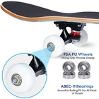 Skate Wholesale Custom Print PU Casting Skateboard Wheels Non-slip 7-ply Maple Plywood Skate Board