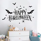 Sticker Stickers Removable Halloween Kitchen Wall Sticker Wall Art Stickers Removable Wall Adhesive Sticker