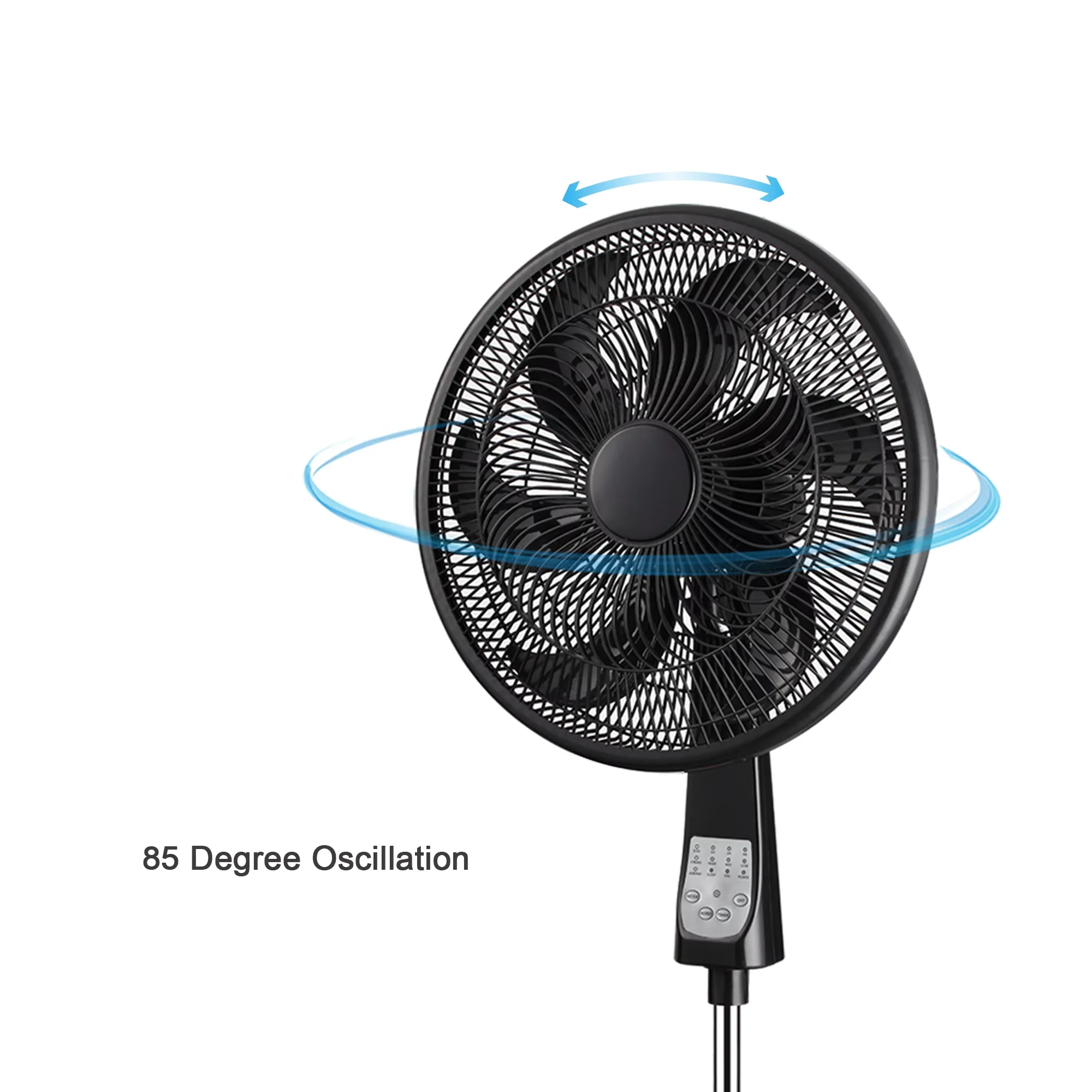 Table Fan, 18''Oscillating, Wall, 3-In-1, HJ-18CR3 - detail 8