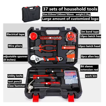 High Quality 37pcs repair craftsman toolkit/tool set