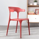 Furniture Chair Plastic Chair Price Dining Room Furniture Cheap Price Modern Leisure Cafe Dining Stackable Plastic Chair