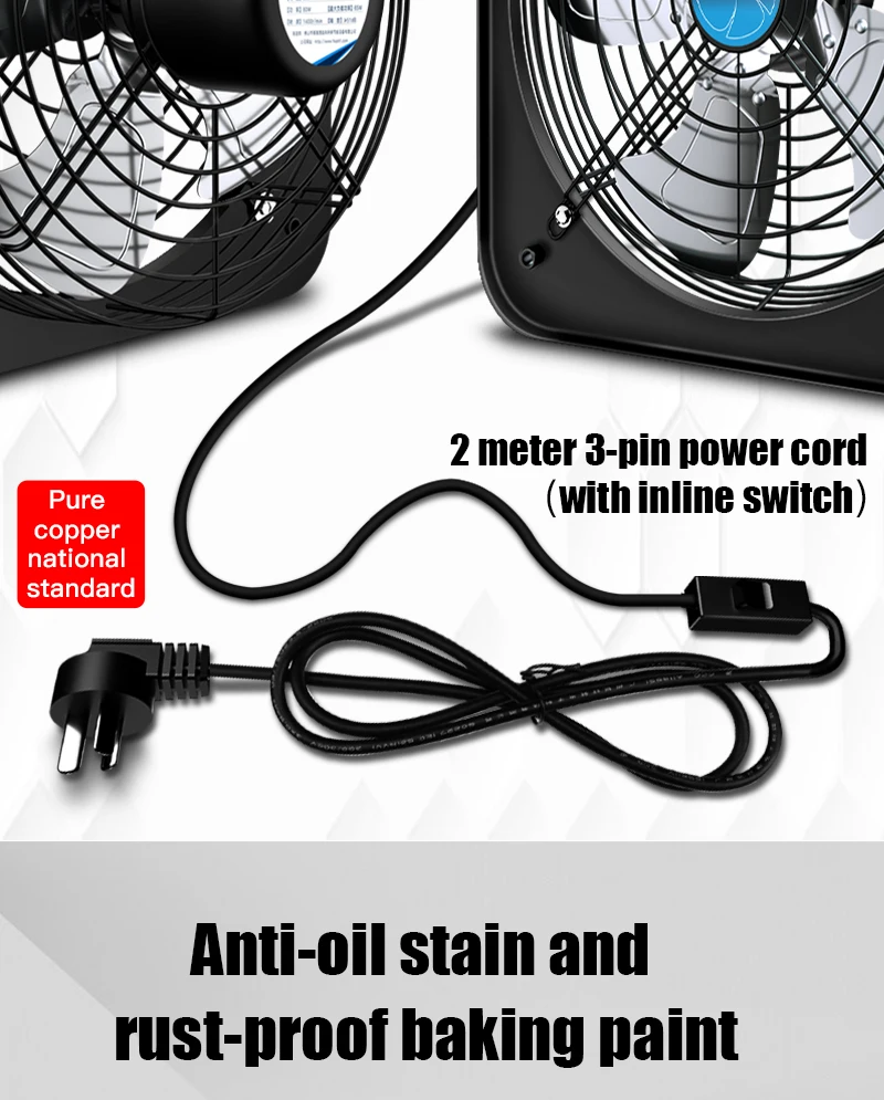 Industrial Fan, Axial, Copper - detail 24