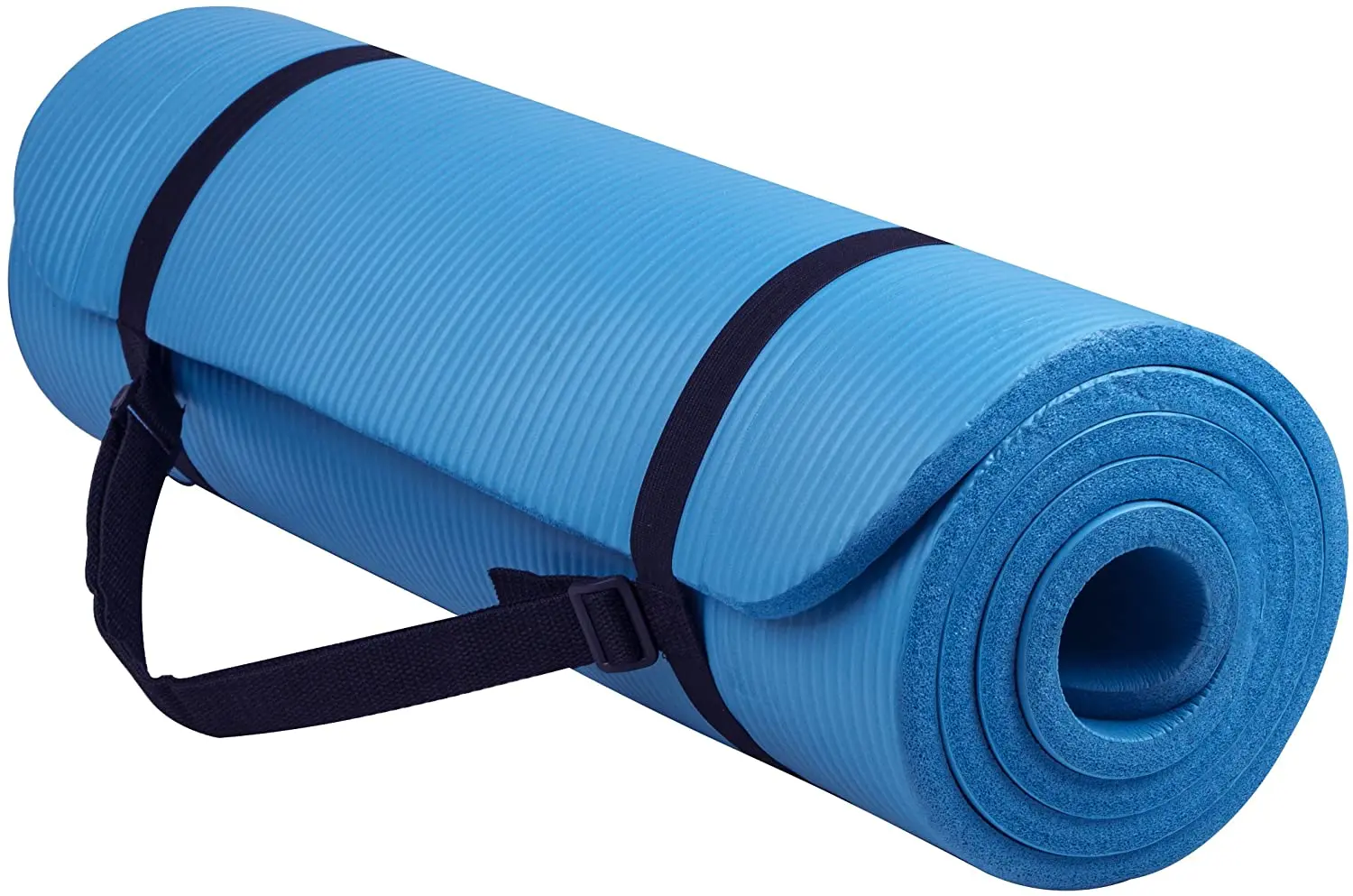 High Density Anti Tear Pilate Exercise NBR Yoga Mat Light Weight 1cm Thick 0
