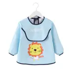 Bib Long Sleeve Sleeves Hot Sale High Quality Baby Bib Waterproof Long Sleeve Apron Animal Bib With Sleeves