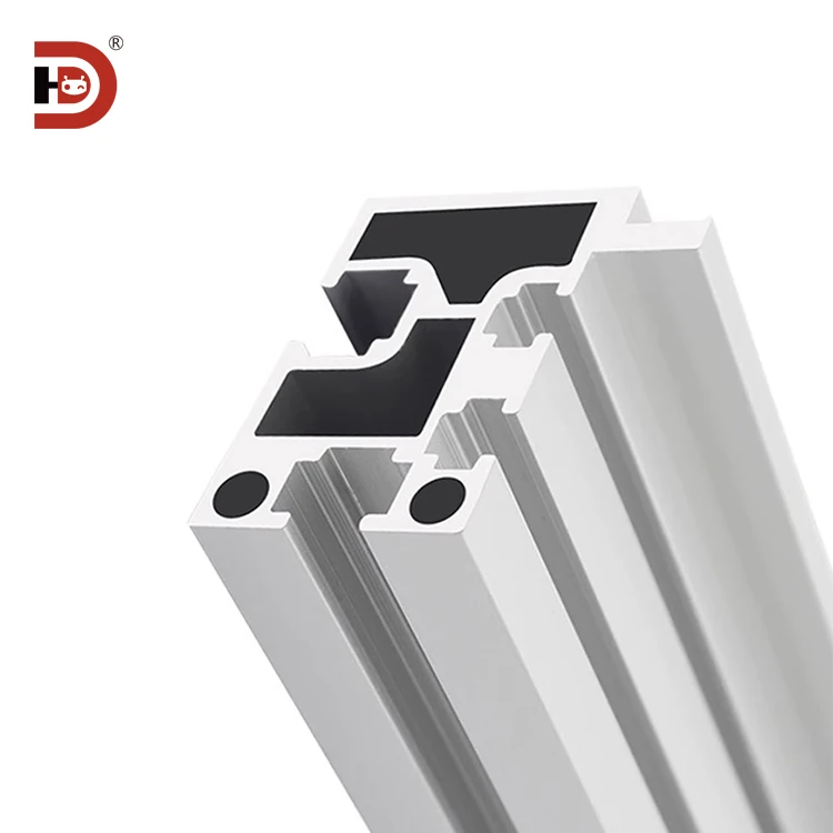 SMT Standard Conveyor Belt Aluminum Profile 2436 Connection Table Guide Rail Flat Belt Guide Rail Aluminum details