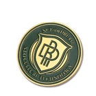 Round Hot Selling 2021 Factory Direct Sells Supper 2 Layers Design Lapel Pins Zinc Alloy Soft Enamel Round Shape Badges