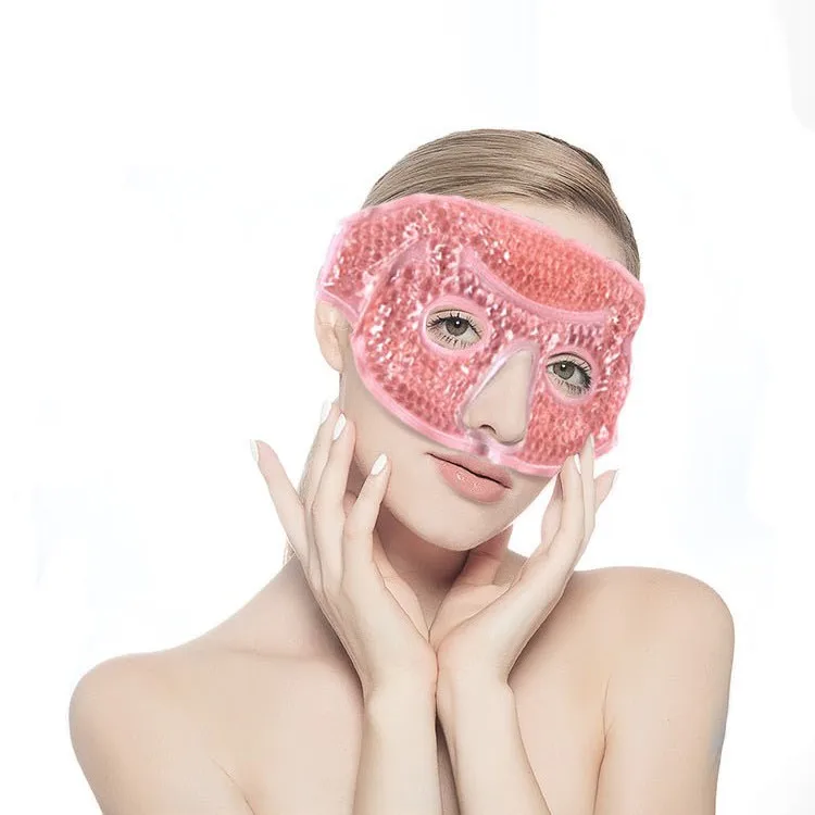 Cooling Eye Mask Reusable Gel For Puffy Eyes Ice Cold Frozen With