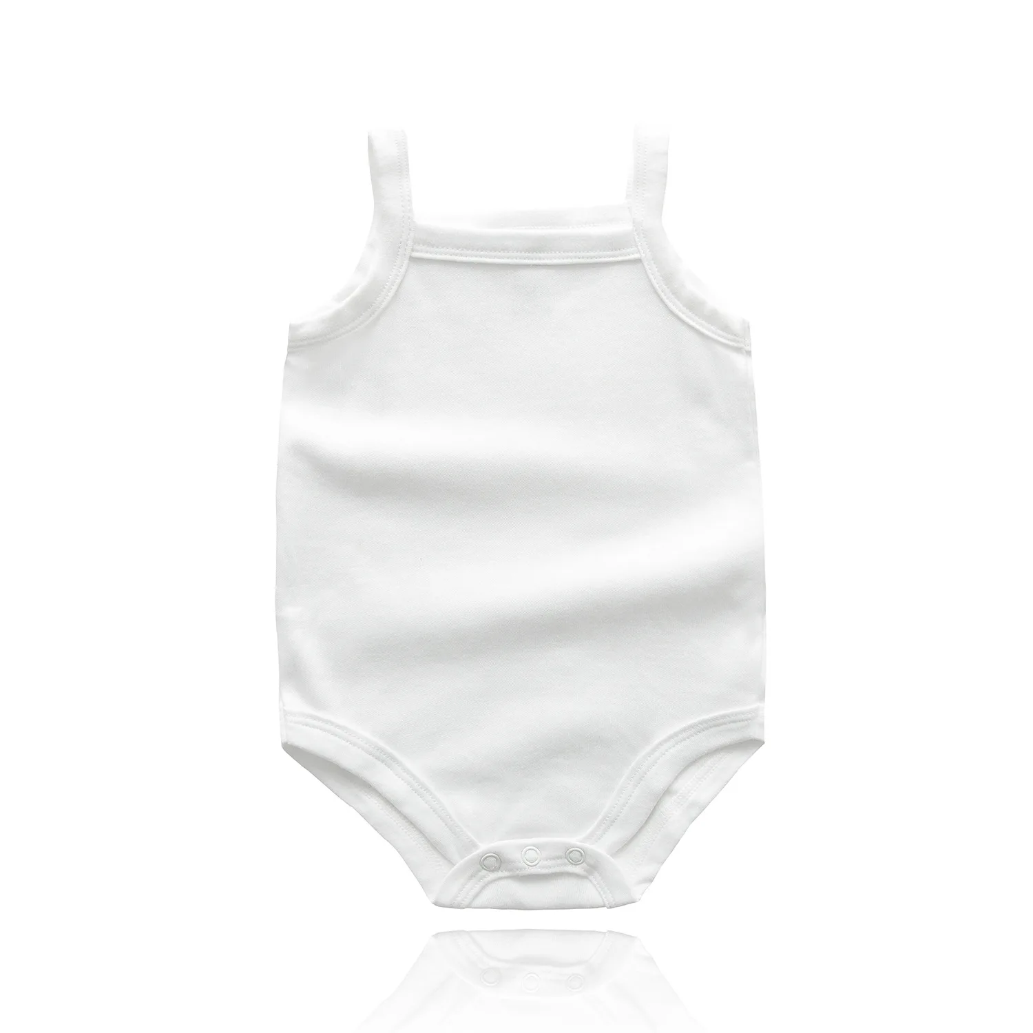 manufacturer Baby clothes high quality 100% cotton baby romper sleeveless Wholesale customization