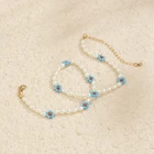 Pearl Jewellery Wholesale Imitation Pearl Women Accessories Gold Layer Artificial Jewellery Chain Necklace