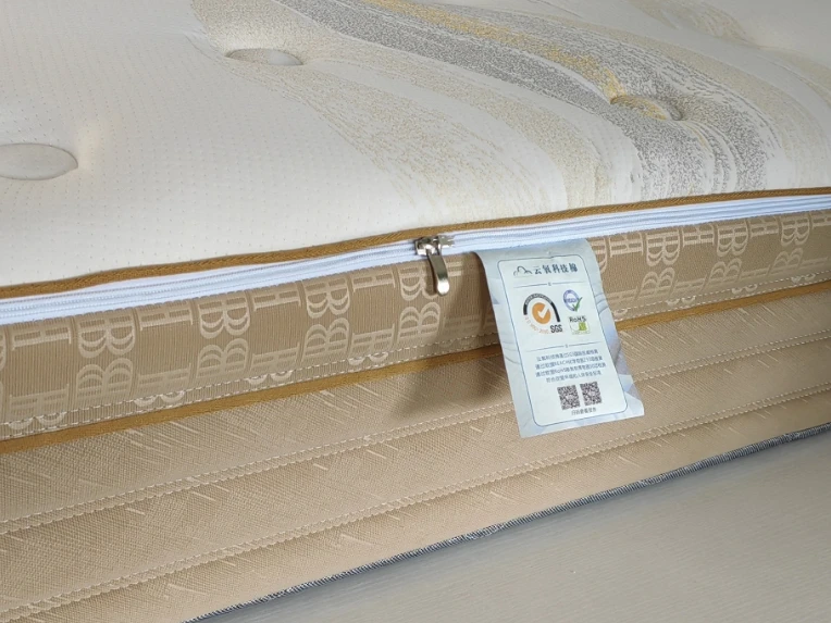 Custom Size Hybrid Durable King Size Pocket Spring Foam Mattress Hotel 5 Star Mattress Protector