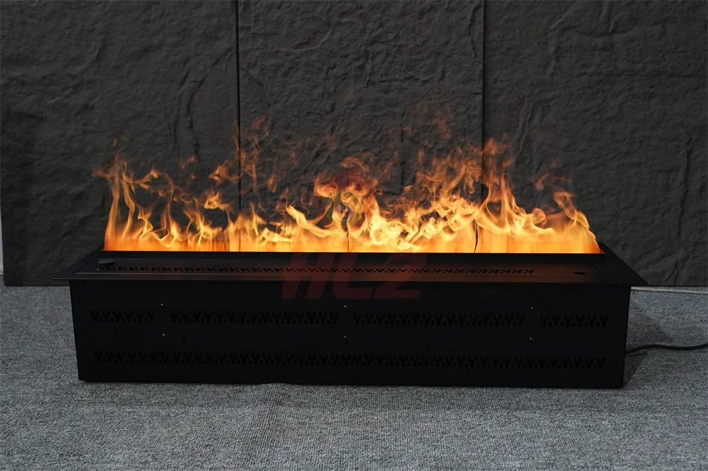 Electric Fireplace, Wall, 3D - detail 10