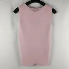 Vest Sweater Women's Solid Color 2 By 1 Rib Knitted Sleeveless Pullover Vest Sweater