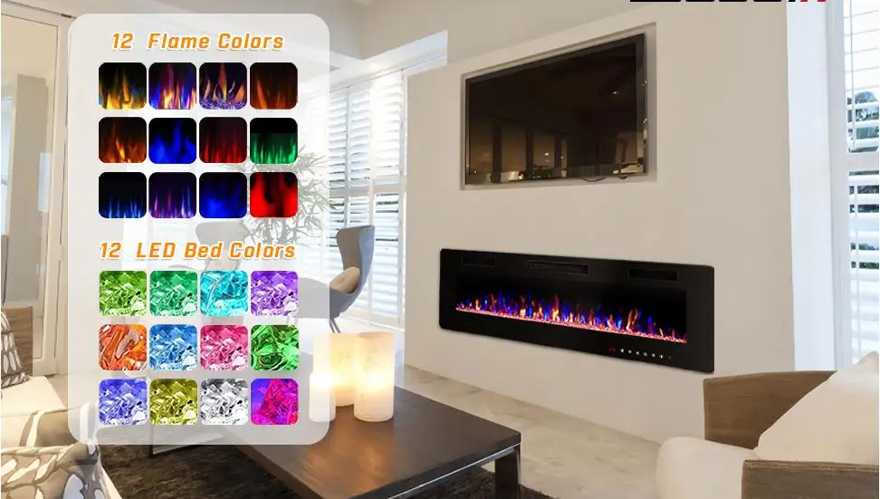 Electric Fireplace, 30", 36", 42", 50" - detail 4