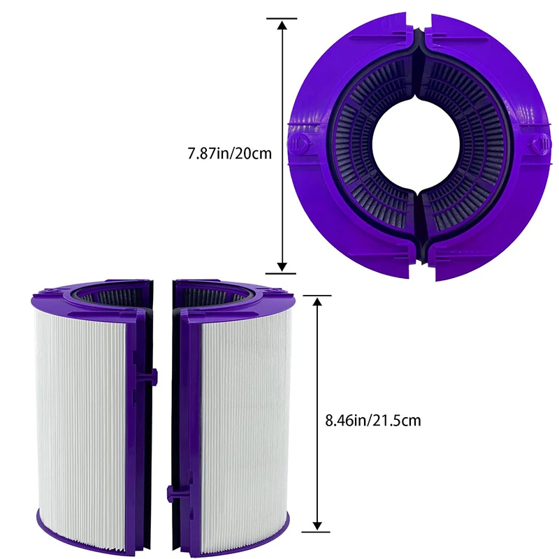 product replacement for tp06 hp06 ph01 ph02 hp07 tp07 hp09 tp09 hepa filter air purifier filter activated carbon filter-1