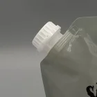 Pouch 0.5 Gallon Liquid Pouch Juice Bag Foldable Plastic Large Capacity Beverage Bag