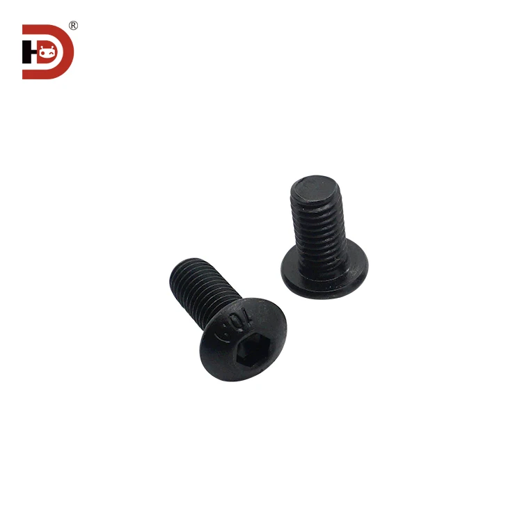 10.9 Grade High Hardness Carbon Steel Screw Hexagonal Round Head Bolt Locking Component M4/5/6/8 factory