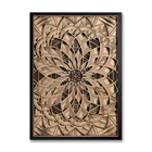Artist Design Islamic Wall Art Wooden Carve Three-dimensional Woodcarving Home Decor Family Wood Carving Art Painting