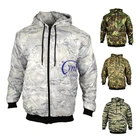 Jacket Multi Colors Tactical Jacket Military 100% Nylon Woobie Hoodie