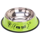 Bowls Bowl Bowls Food Custom Raised Removable With Rubber Base Dog Stainless Steel Bowl