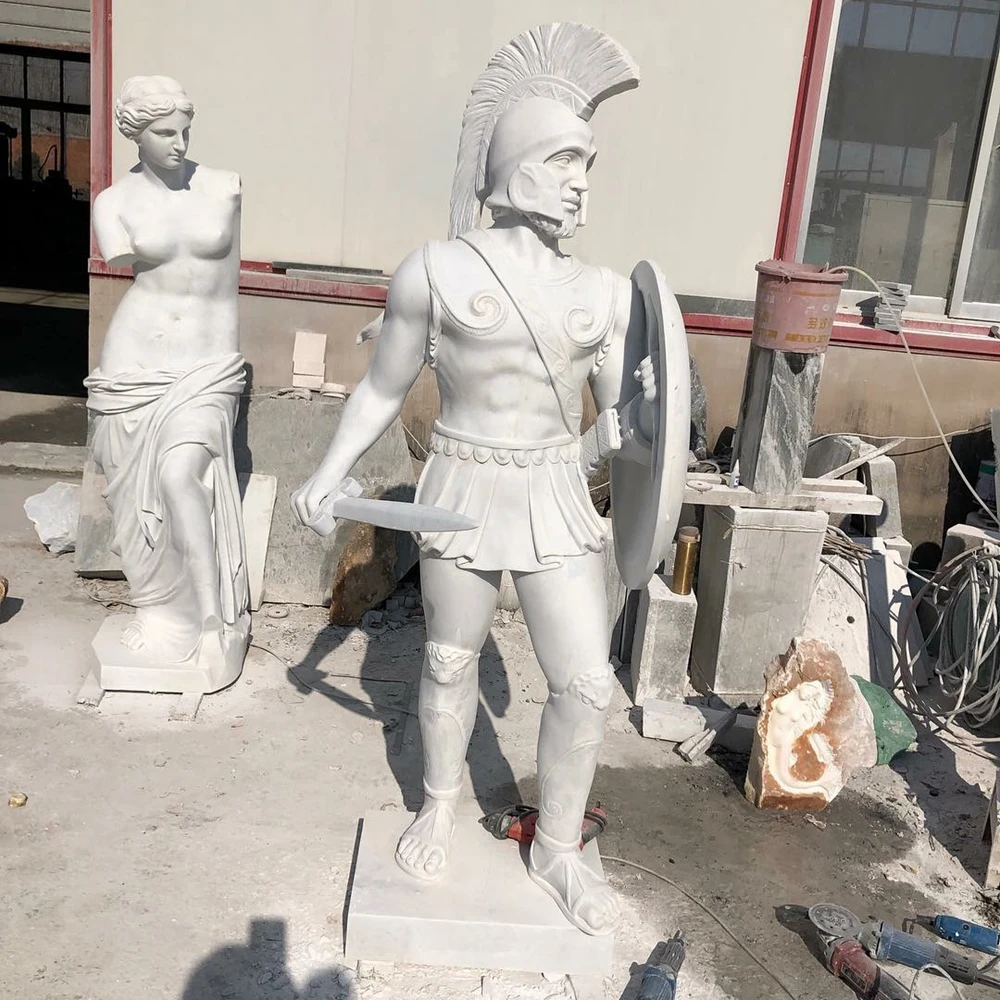 Factory Wholesale Natural Stone Veronese Design King Leonidas Statues White  Marble Stone Greek Sparta Sculpture For Sale - Buy Greek Sparta  Sculpture,White Marble Stone,Sparta Sculpture Product on Alibaba.com