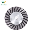 Tool Electroplate Polish Round Tool 10 Inch Aluminum Body Diamond Cup Wheel
