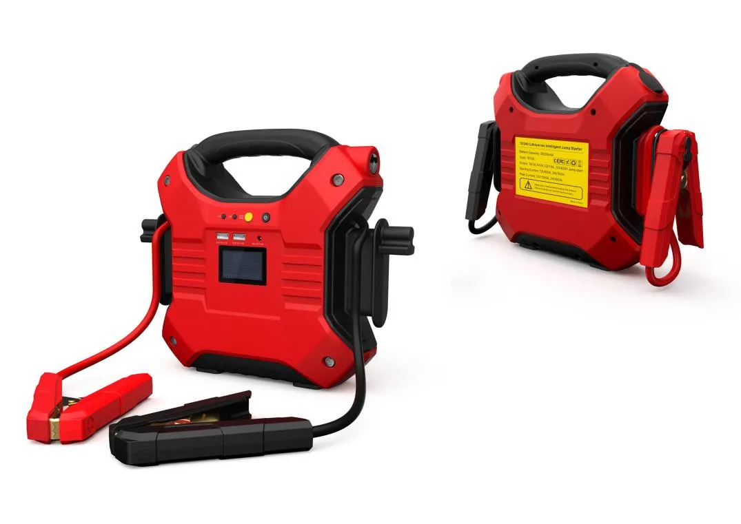 Portable Car Battery Booster Pack 12v/24v 35000mah Car Jump Starter