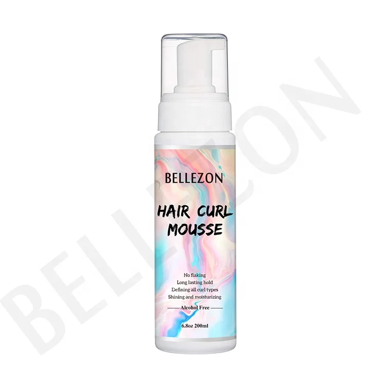 Frizz-free Volumizing Texture Firm Hold Natural Curl Enhancing Hair Styling  Mousse Quick Drying - Buy Mousse For Hair,Mousse Hair Styling,Firm Hold Hair  Mousse Product on 