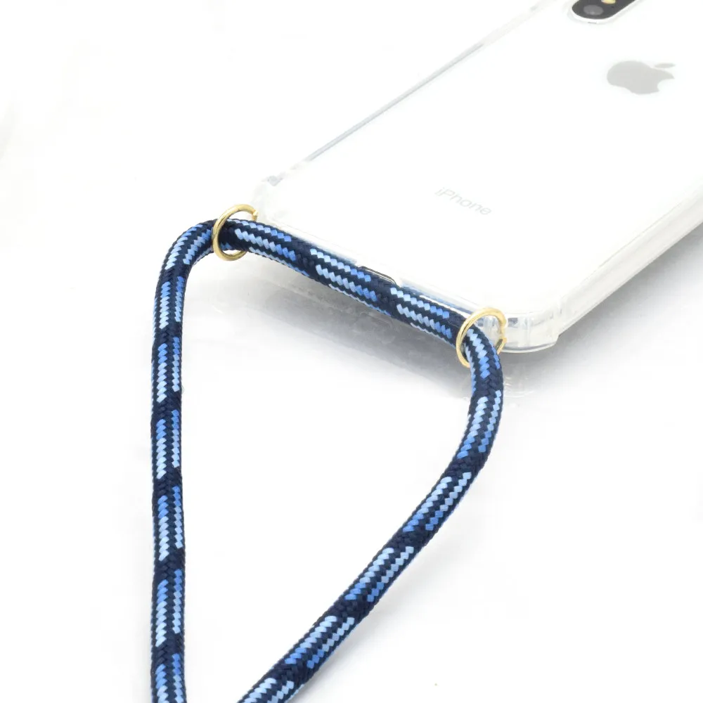 High Quality New Product Neck Strap Lanyard Cell Phone Case With Long Rope Bodycross Cord For Iphone Lanyard Handyhulle